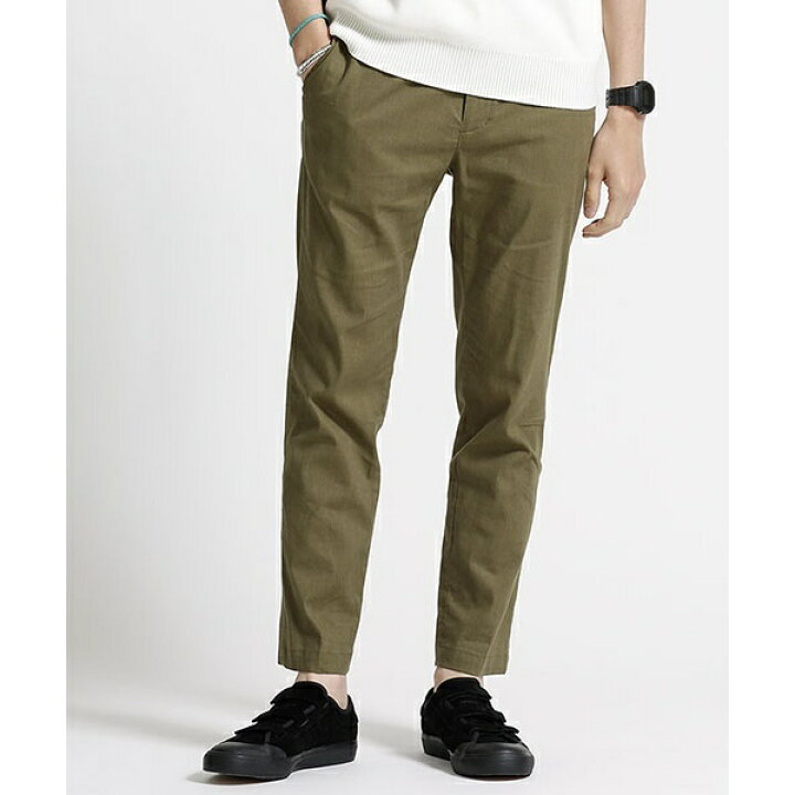 楽天市場 18ss ストレッチリネンアンクルイージーパンツ ナノ ユニバース メンズ Nano Universe 丸井 マルイ 楽天市場店