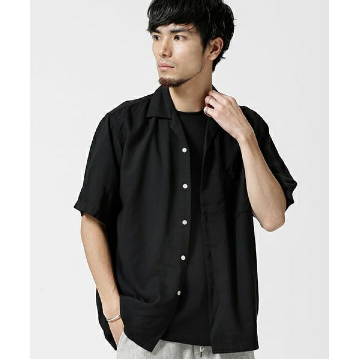 楽天市場 18ss リネンレーヨン開襟シャツ ｓｓ ナノ ユニバース メンズ Nano Universe 丸井 マルイ 楽天市場店