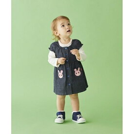 楽天市場 ミキハウス キッズサイズ Cm 80 84cm ワンピース キッズファッション キッズ ベビー マタニティの通販