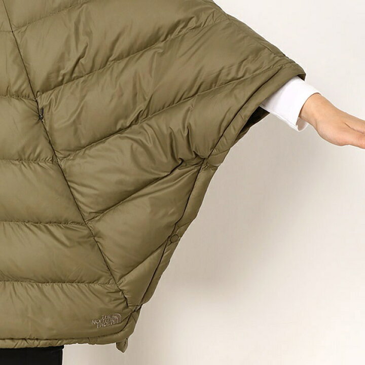 楽天市場】【THE NORTH FACE】ダウンポンチョ(レディース ピローチョ 