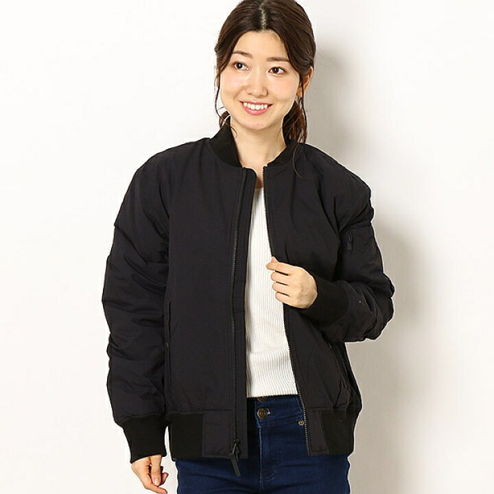 楽天市場】【THE NORTH FACE】MA-1型中綿ジャケット(レディース 