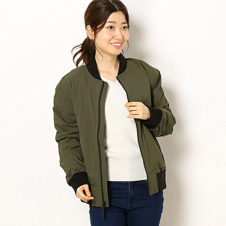 楽天市場】【THE NORTH FACE】MA-1型中綿ジャケット(レディース 