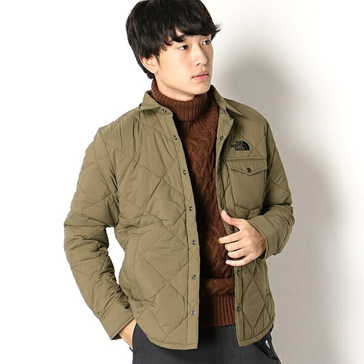 楽天市場】【THE NORTH FACE】中綿入りシャツジャケット(メンズ 
