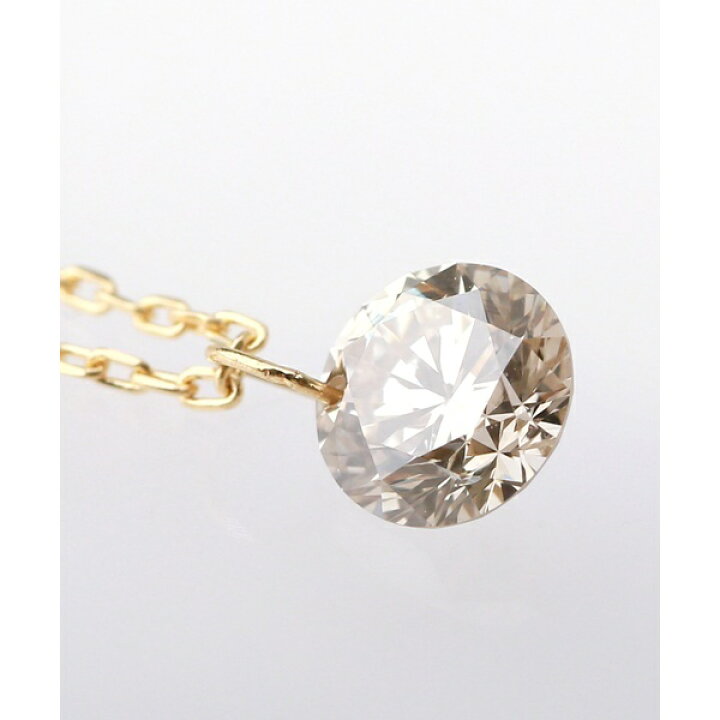 楽天市場】Nudie Diamond・1粒ネックレス[0.3ct]／シエナロゼ（SIENA 