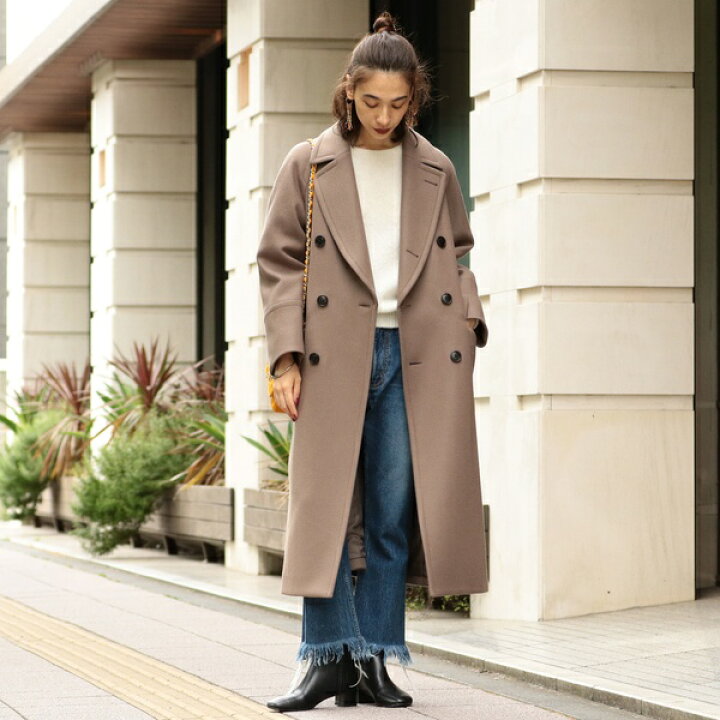 楽天市場】BY∴ HAMILTON WOOL MIX ロングPコート о 