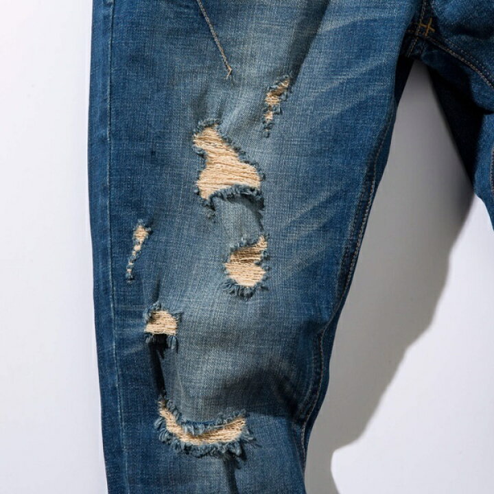 NUMBER (N)INE DENIM ペイント＆ダメージ加工デニムパンツ L 楽天市場 