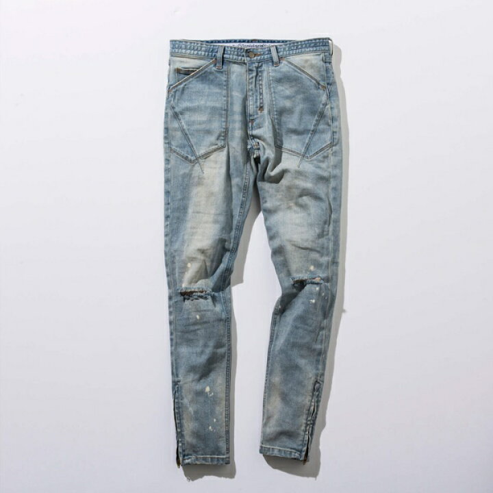 楽天市場】【直営店・WEB限定】NUMBER (N)INE DENIM 裾ZIP付ダメージ 