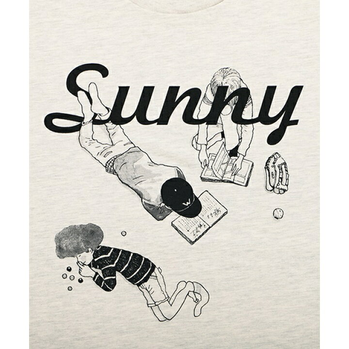 楽天市場】【ユニセックス】コラボレーションTシャツ/Sunny(松本大洋 