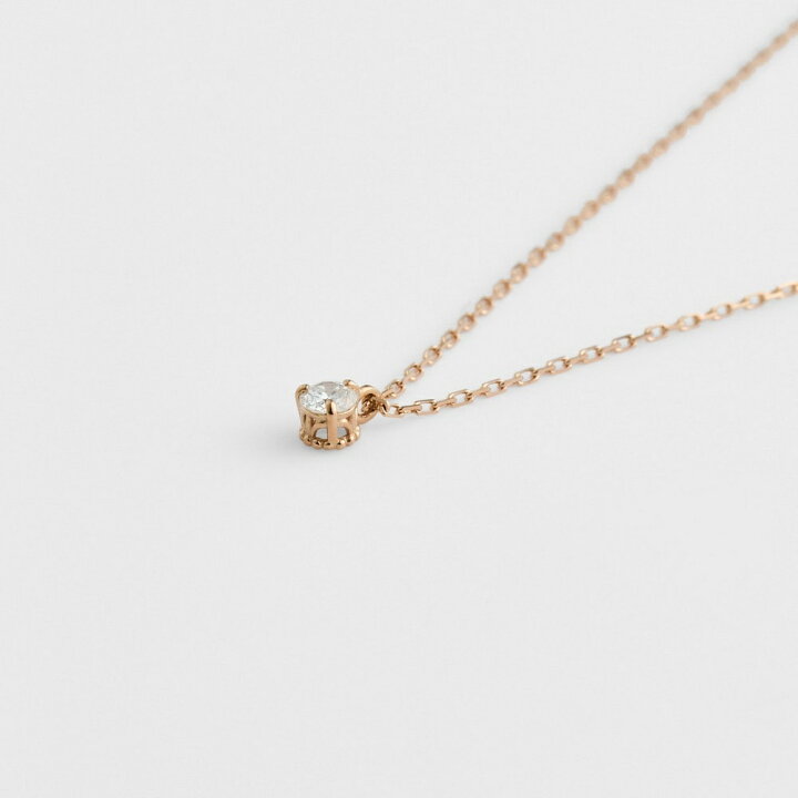 楽天市場】《WEB限定》K18ダイヤモンドネックレス（0.05ct）／アガット 