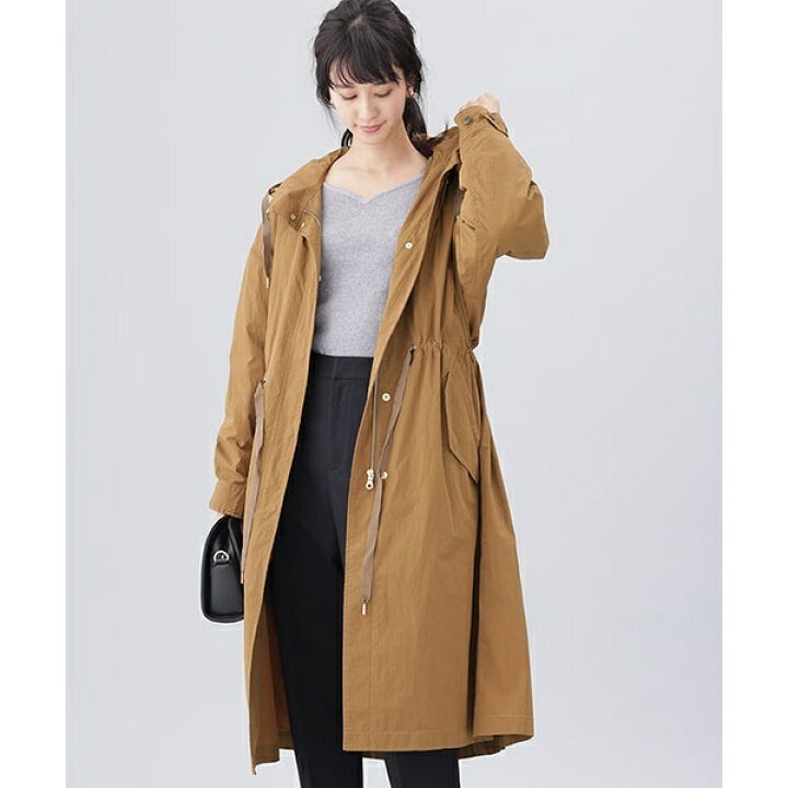 楽天市場 予約商品 オーバーサイズライナー付きモッズコート ナノ ユニバース レディース Nano Universe 丸井 マルイ 楽天市場店