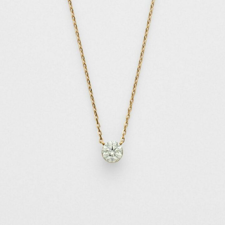 楽天市場】K18ダイヤモンドネックレス（0.2ct）／アガット（agete 