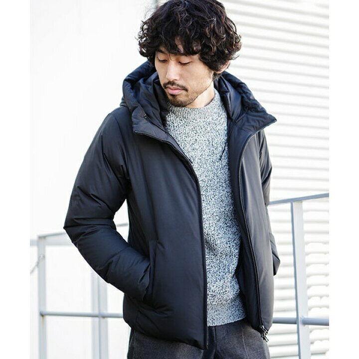 楽天市場】【18AW】河田フェザー高機能ナイロンフードダウンジャケット 