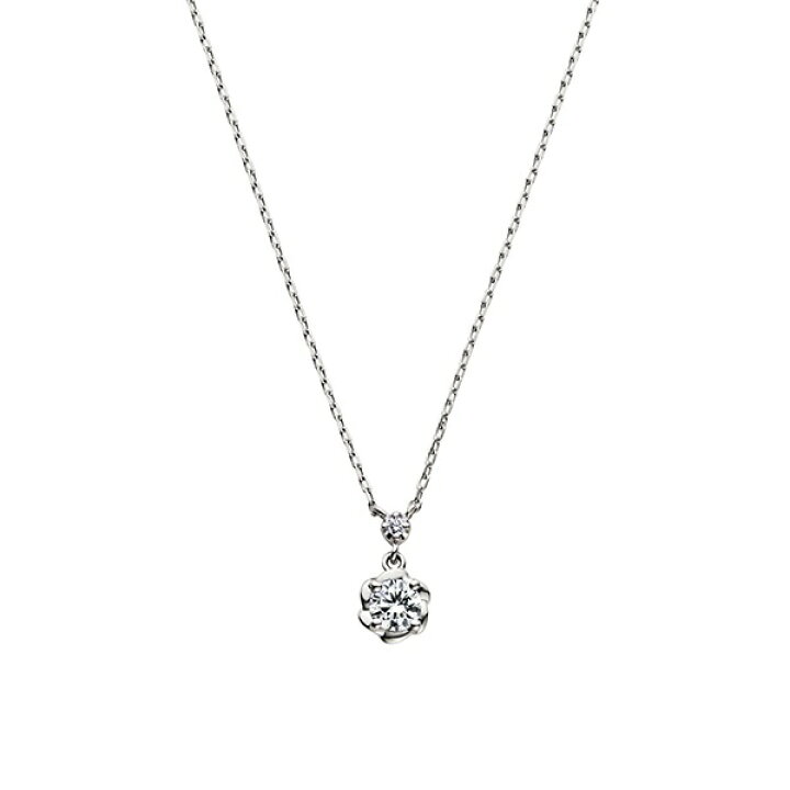 楽天市場】Pt900 ダイヤモンド 0.120 CT アンセブラン ネックレス 