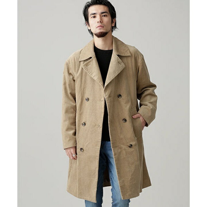 楽天市場】【18AW】コーデュロイガウンコート／ナノ・ユニバース 