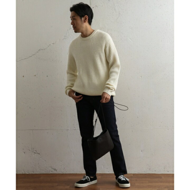 楽天市場 メンズセーター ウォッシャブルウール畦クルーネックニット アーバンリサーチ ドアーズ メンズ Urban Research Doors 丸井 マルイ 楽天市場店