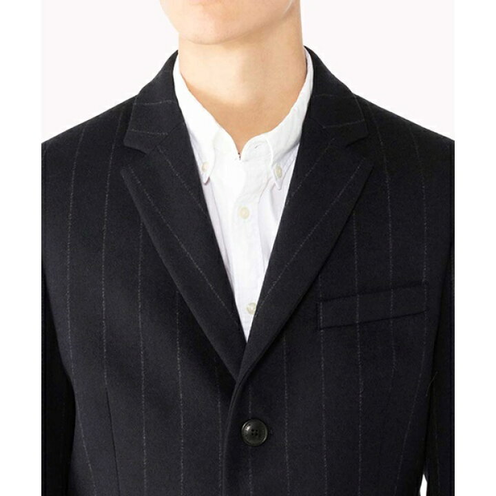 Tommy Hilfigerストライプコート
