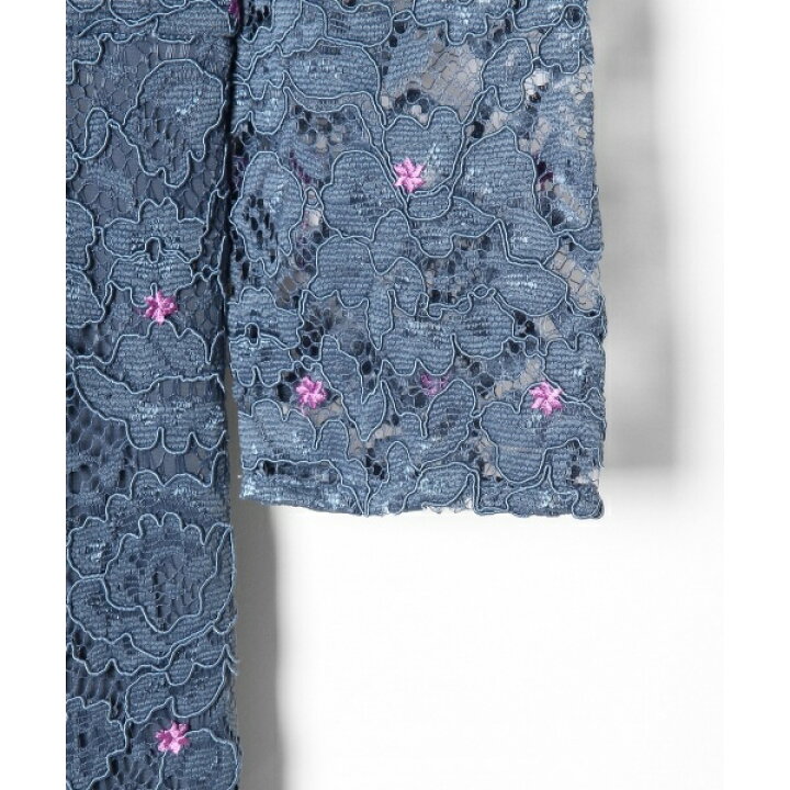 楽天市場】レース刺繍ロングワンピース／グレースコンチネンタル 