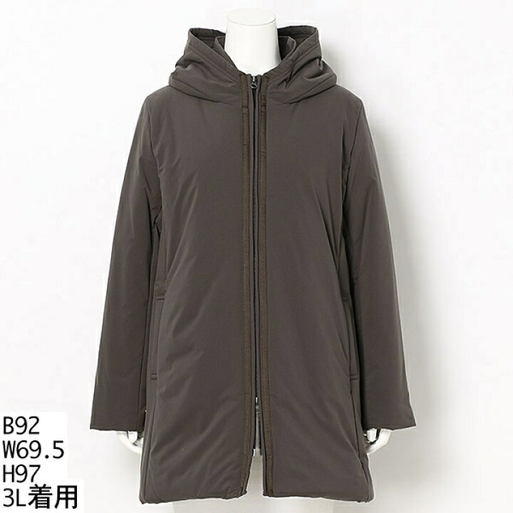 楽天市場】全2色【大きいサイズ】【3L 4L】シームレスダウンコート 