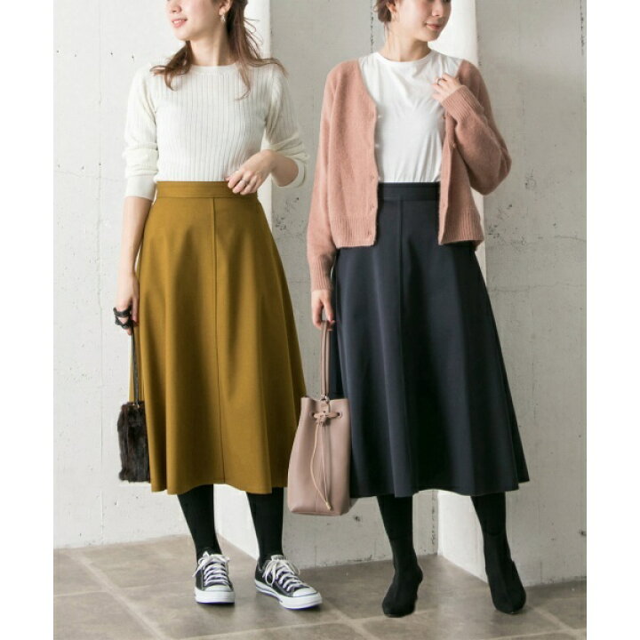楽天市場 レディススカート リバーシブルボンディングフレアスカート アーバンリサーチ レディース Urban Research 丸井 マルイ 楽天市場店