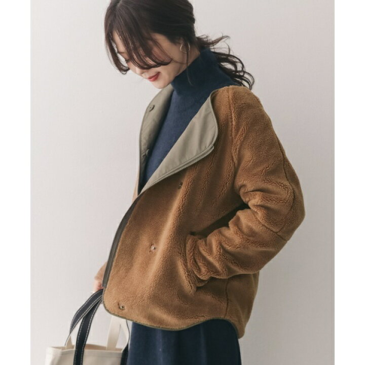楽天市場 レディスブルゾン リバーシブルボアブルゾン アーバンリサーチ ドアーズ レディース Urban Research Doors 丸井 マルイ 楽天市場店