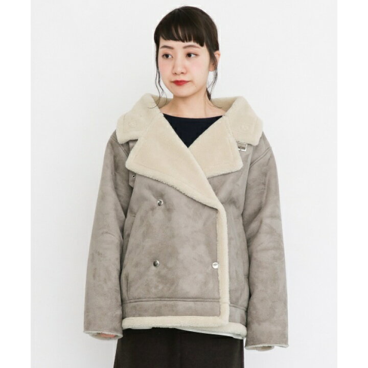 □542166 KBF ケービーエフ URBAN RESEARCH ○ムスタンBIGジャケット 