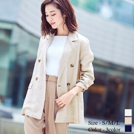 楽天市場 リネン コート ジャケット レディースファッション の通販