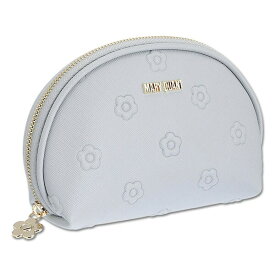 シンプルエンボスデイジーラウンドポーチ／マリークワント（MARY QUANT）