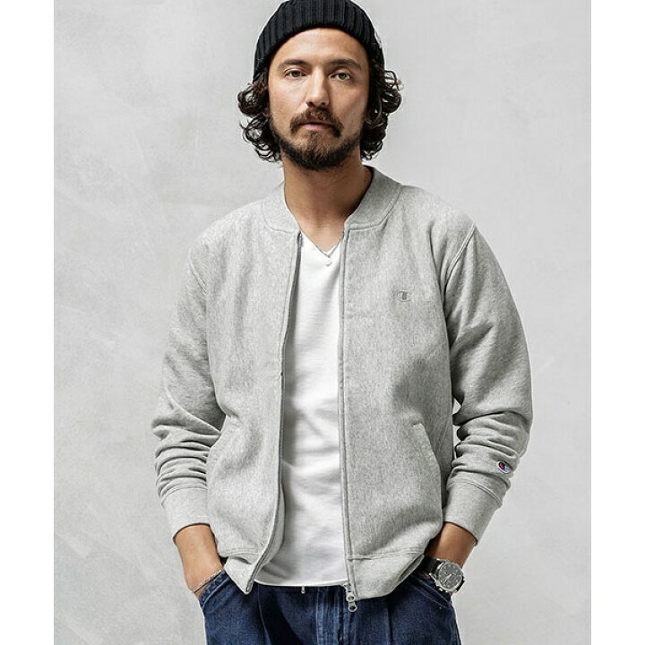 楽天市場 ｃｈａｍｐｉｏｎ 別注ｒｅｖｅｒｓｅ ｗｅａｖｅ ｚｉｐ ｃａｒｄｉｇａｎ ナノ ユニバース メンズ Nano Universe 丸井 マルイ 楽天市場店