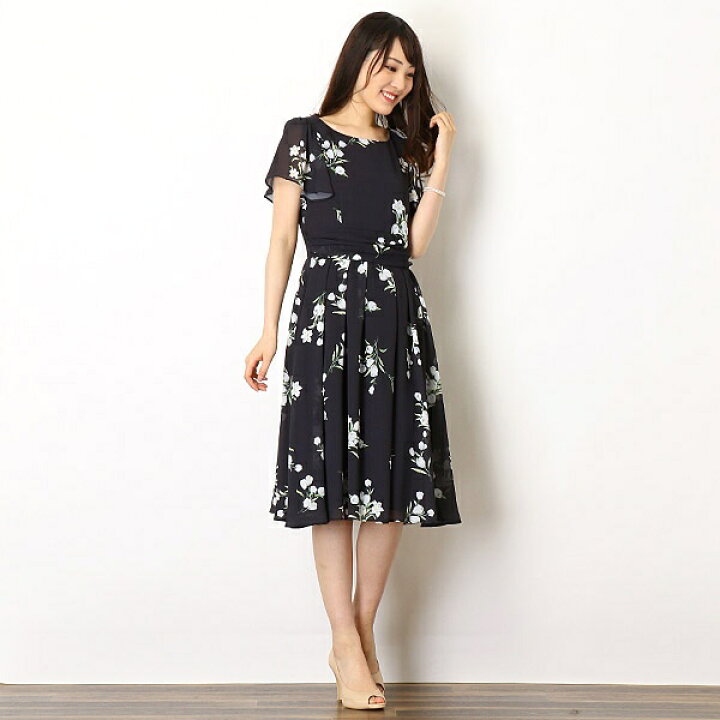 楽天市場 チューリッププリントワンピース デビュー ド フィオレ Debut De Fiore 丸井 マルイ 楽天市場店