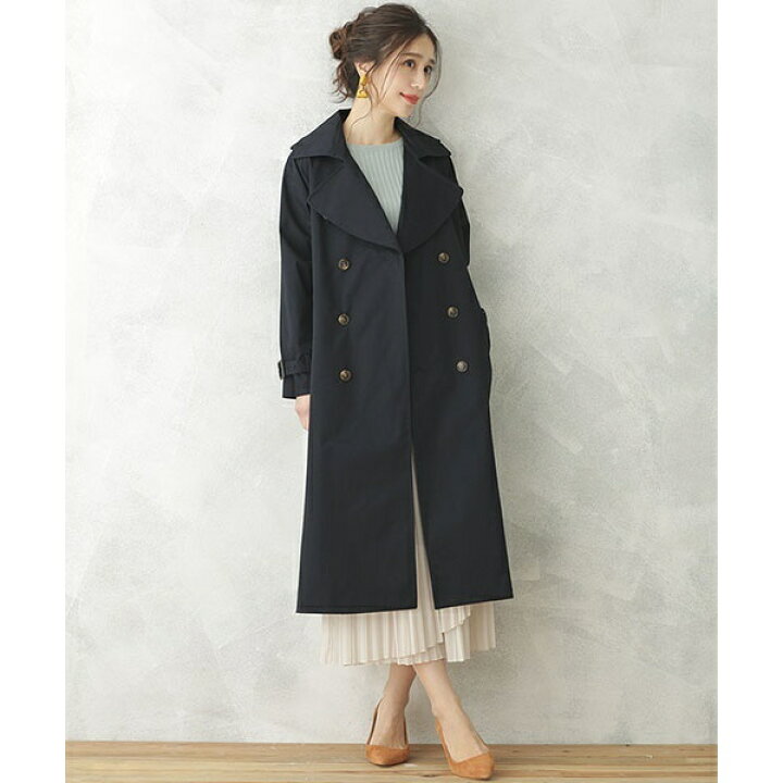 楽天市場 予約商品 Nu Ladys ベーシックトレンチコート ナノ ユニバース レディース Nano Universe 丸井 マルイ 楽天市場店