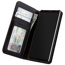 Galaxy S9 対応ケース Wallet Folio - Black／ケースメイト（Case-Mate）