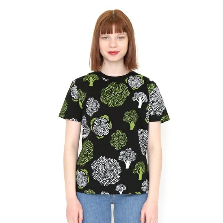 楽天市場 ユニセックス 総柄tシャツb ブロッコリードット グラニフ Graniph 丸井 マルイ 楽天市場店