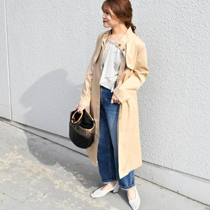 楽天市場】スタンドカラートレンチコート／シップス（レディース  