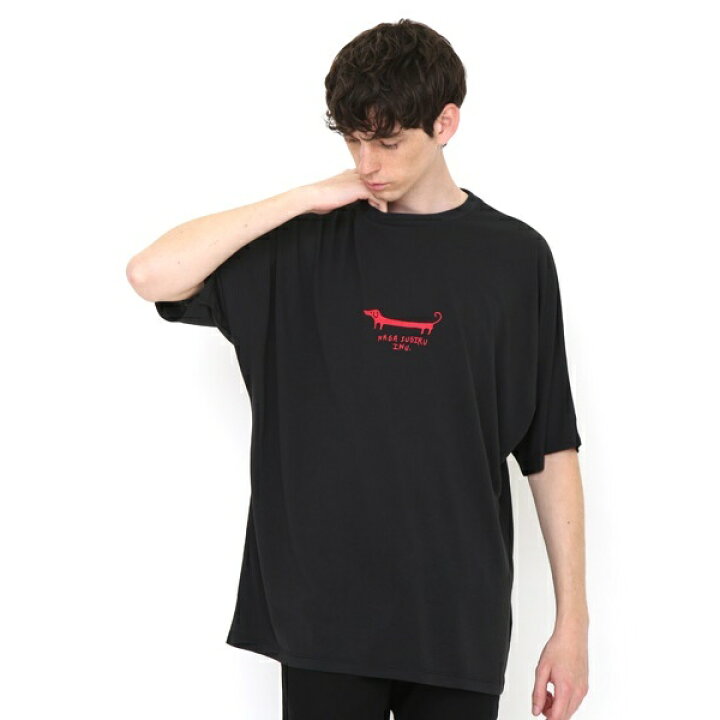 楽天市場 ユニセックス ドルマンtシャツ ナガスギルイヌ グラニフ Graniph 丸井 マルイ 楽天市場店