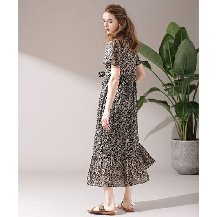 楽天市場】NE QUITTEZ PAS/別注花柄マキシワンピース／ナノ  