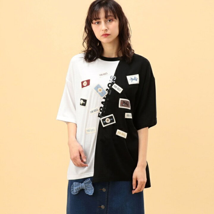 フラボア ピンクハウス コラボ ビッグTシャツ（楽天市場】FRAPBOIS  