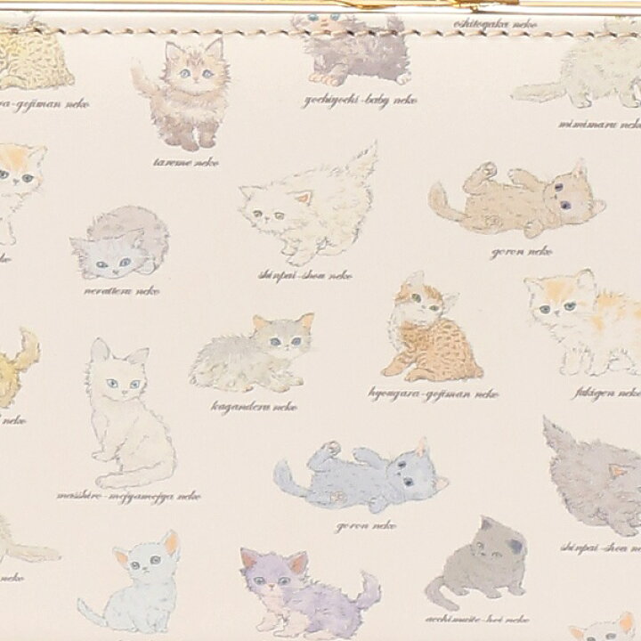 楽天市場】ねこ図鑑長財布／フランシュリッペ（雑貨）（franchelippee 