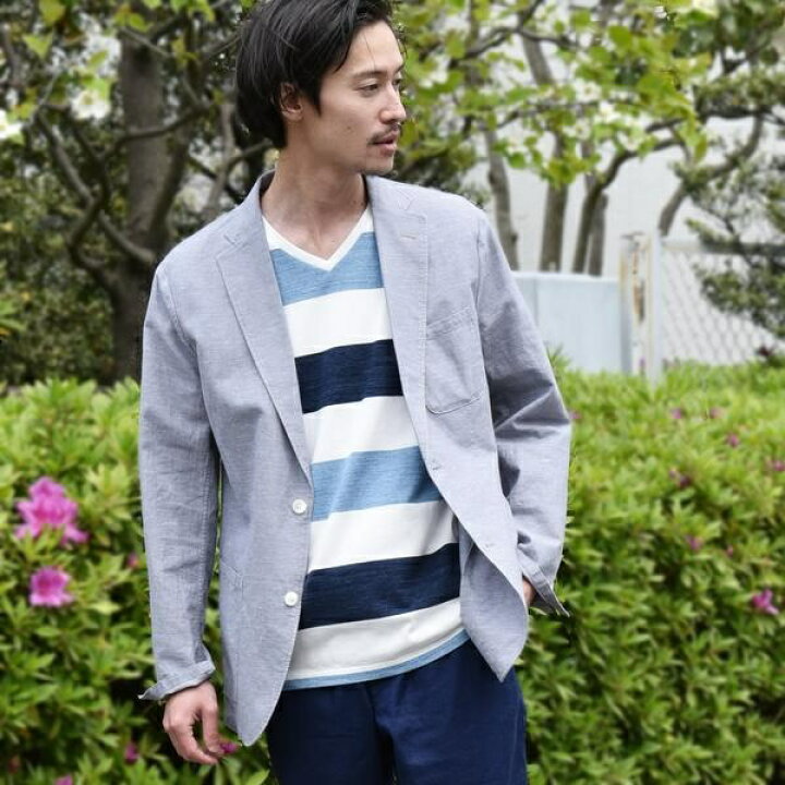 楽天市場 ｓｃ リネンブレンド レノクロス ２ボタン エアリージャケット １９ｓｓ シップス メンズ Ships 丸井 マルイ 楽天市場店