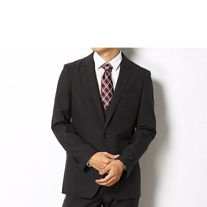 楽天市場 ２釦スリーピーススーツ ０タック ピンドット Skinny２ スーツセレクト Suit Select 丸井 マルイ 楽天市場店