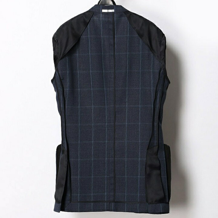 楽天市場】【CLASSICO TAPERED】ウールブレンド2釦ジャケット/ネイビー 