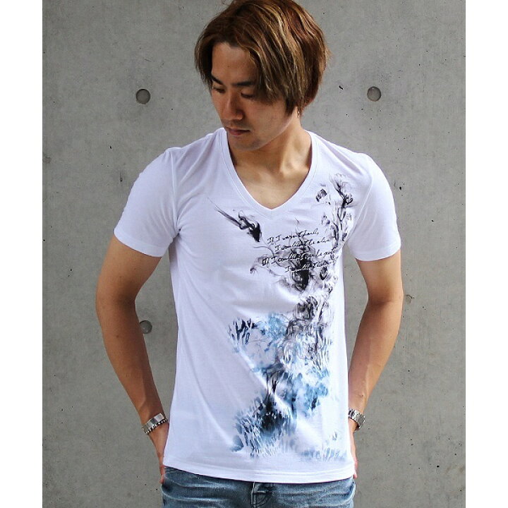 楽天市場】TORNADO MART∴レオパードスモークフラワーTシャツ 