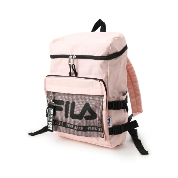 楽天市場 Fila Pink Latte メッシュポケットリュックサック ピンクラテ Pink Latte 丸井 マルイ 楽天市場店
