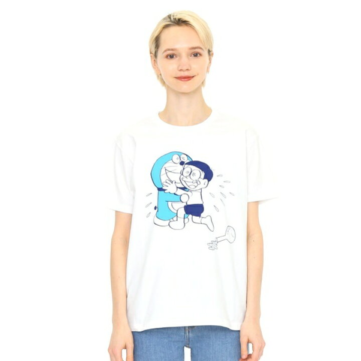 楽天市場】【ユニセックス】Tシャツ/ウソ800(ドラえもん)／グラニフ 