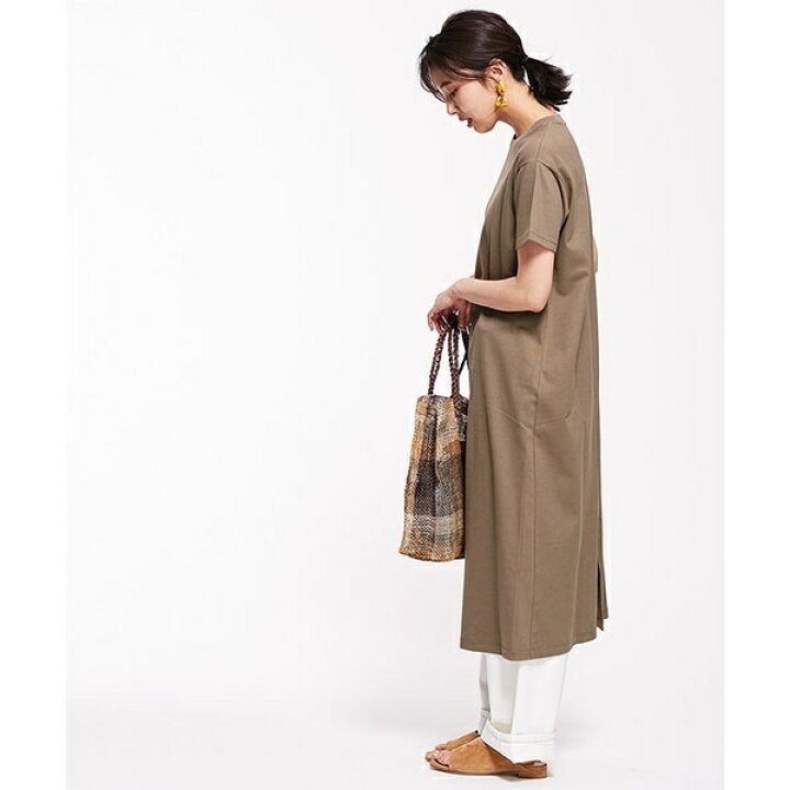 楽天市場 Anti Soaked クルーネックワンピース ナノ ユニバース レディース Nano Universe 丸井 マルイ 楽天市場店