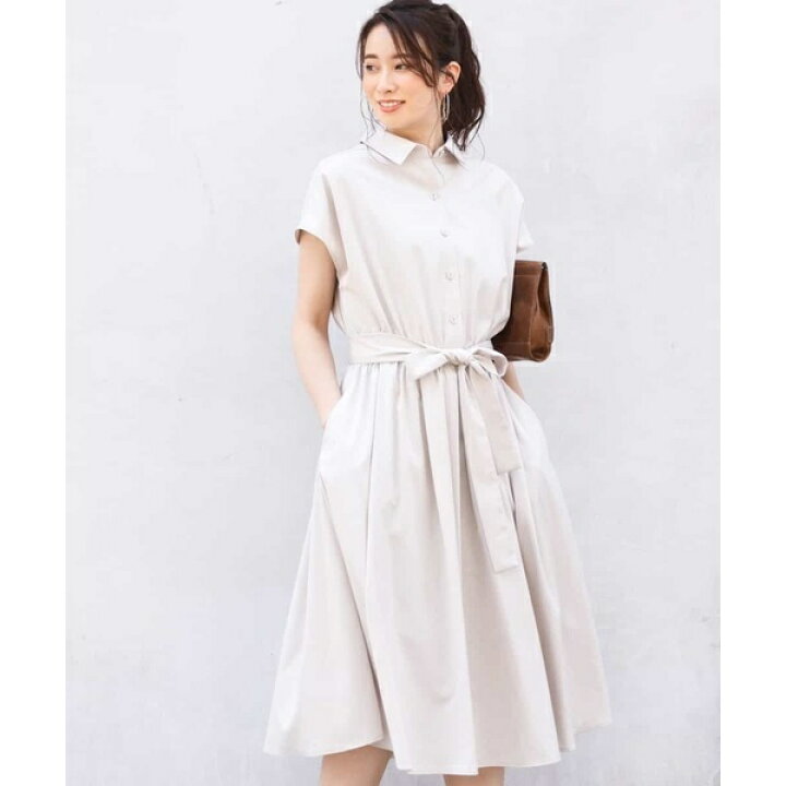 楽天市場】【洗える】ロングシャツワンピース／MK ミッシェルクラン 