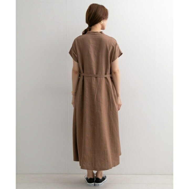 楽天市場】レディスワンピース(リネンVネックワンピース)／アーバン  