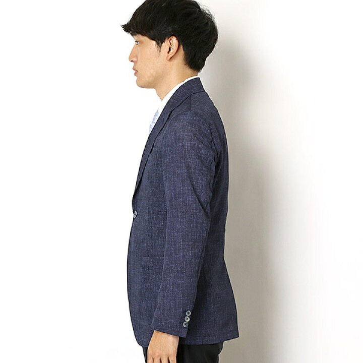 楽天市場 Silver Line 2釦ジャケット パッチポケット イージーケア ネイビー無地 スーツセレクト Suit Select 丸井 マルイ 楽天市場店
