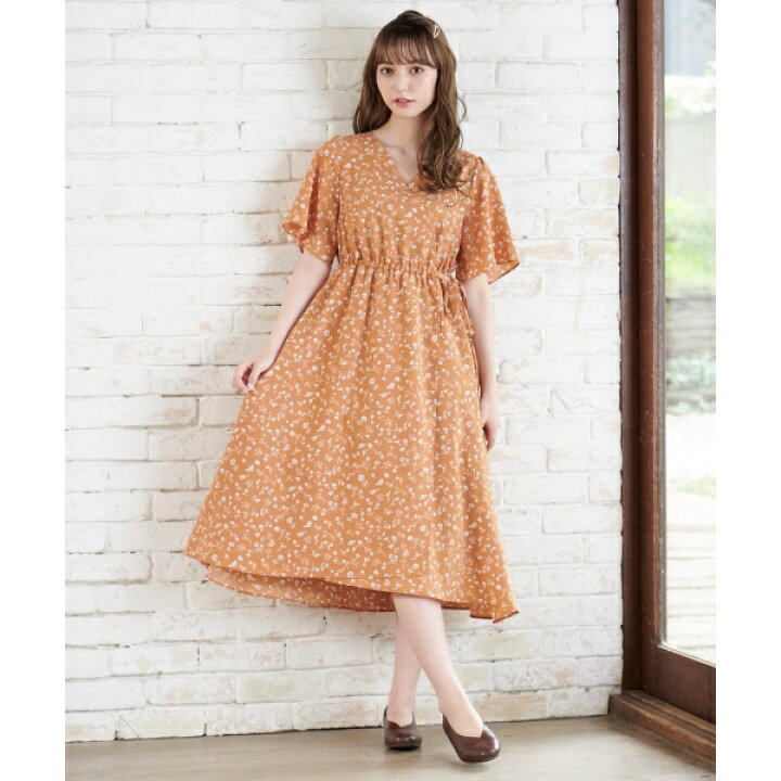 楽天市場 ワントーンミニフラワーワンピース マジェスティックレゴン Majestic Legon 丸井 マルイ 楽天市場店