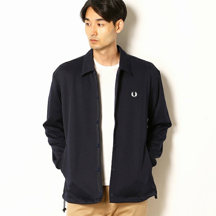 楽天市場】【19AW】TRACK COACH JACKET／フレッドペリー(メンズ)（FRED 