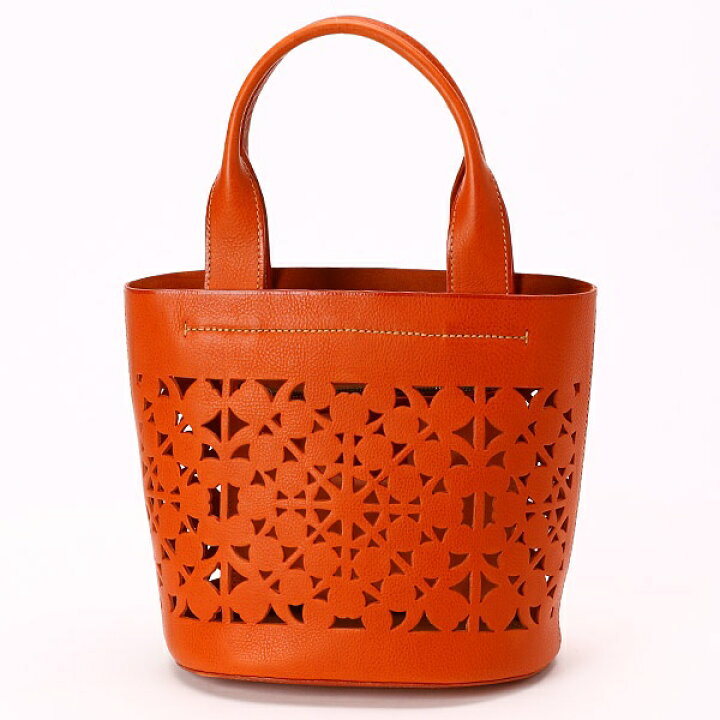 楽天市場】＜genten 20th企画＞杏（あんず）カットワーク ハンドバッグ  